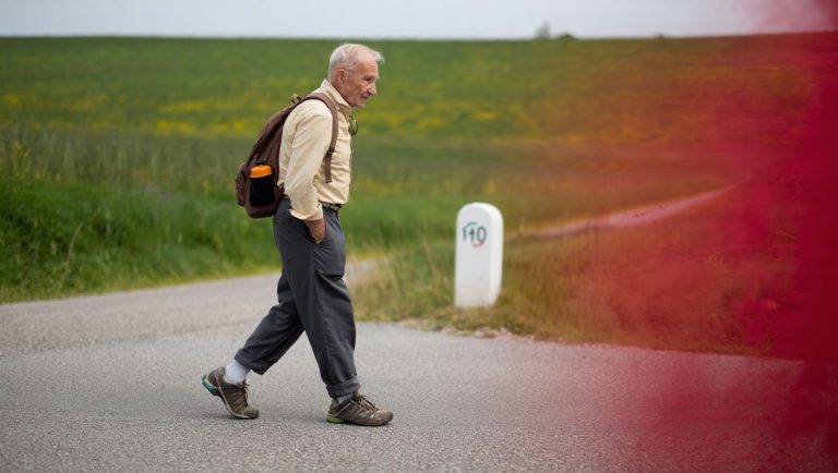À 84 ans il traverse la France à pied : « Juin est le seul mois où je me lance »